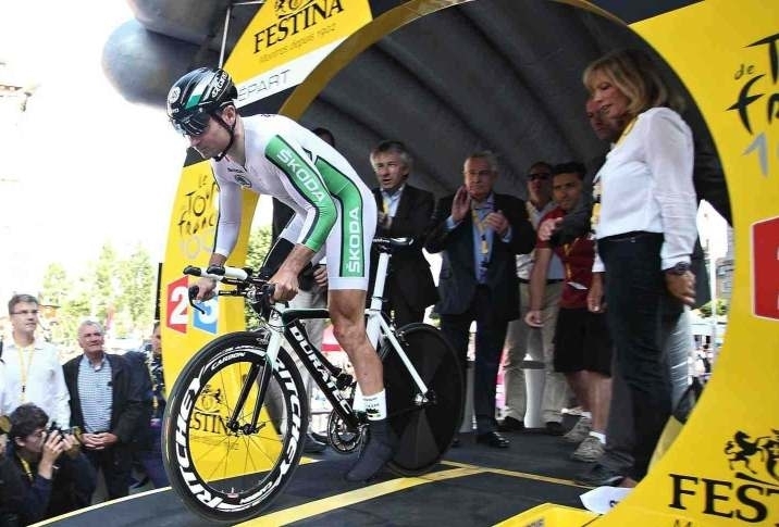 Jiri Jezek on Tour de France