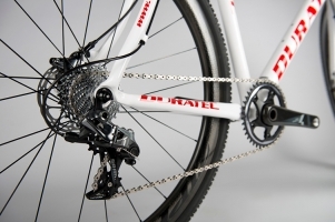 Detail on rear derailleur